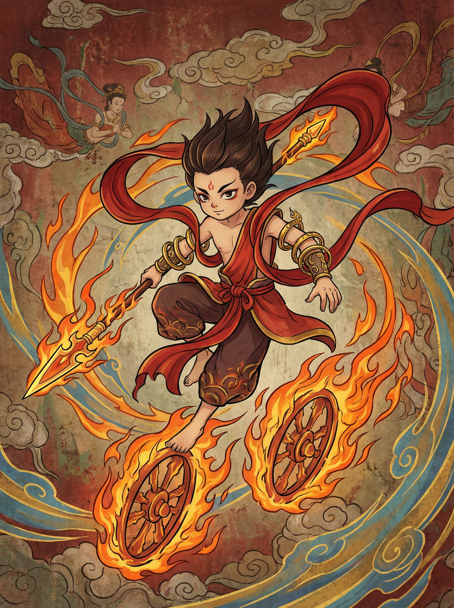 哪吒 - fsdss 封神榜阐教动漫角色